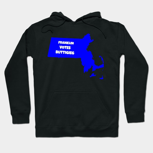 Massachussets Franklin votes Buttigieg Hoodie by Vine Time T shirts